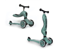 Hulajnoga nieelektryczna Scoot & Ride Highwaykick 1 Jeździk i hulajnoga 2w1 Forest